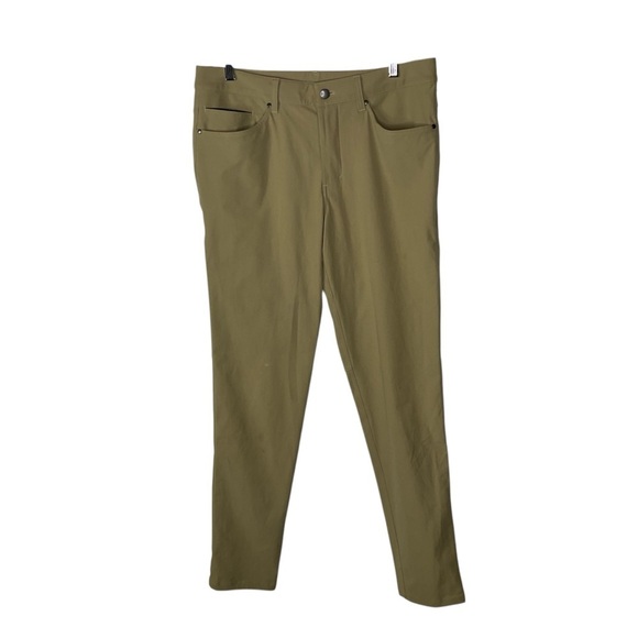 Lululemon ABC Slim *Warpstreme 34" Tofino Sand Size 32 - Picture 3 of 6